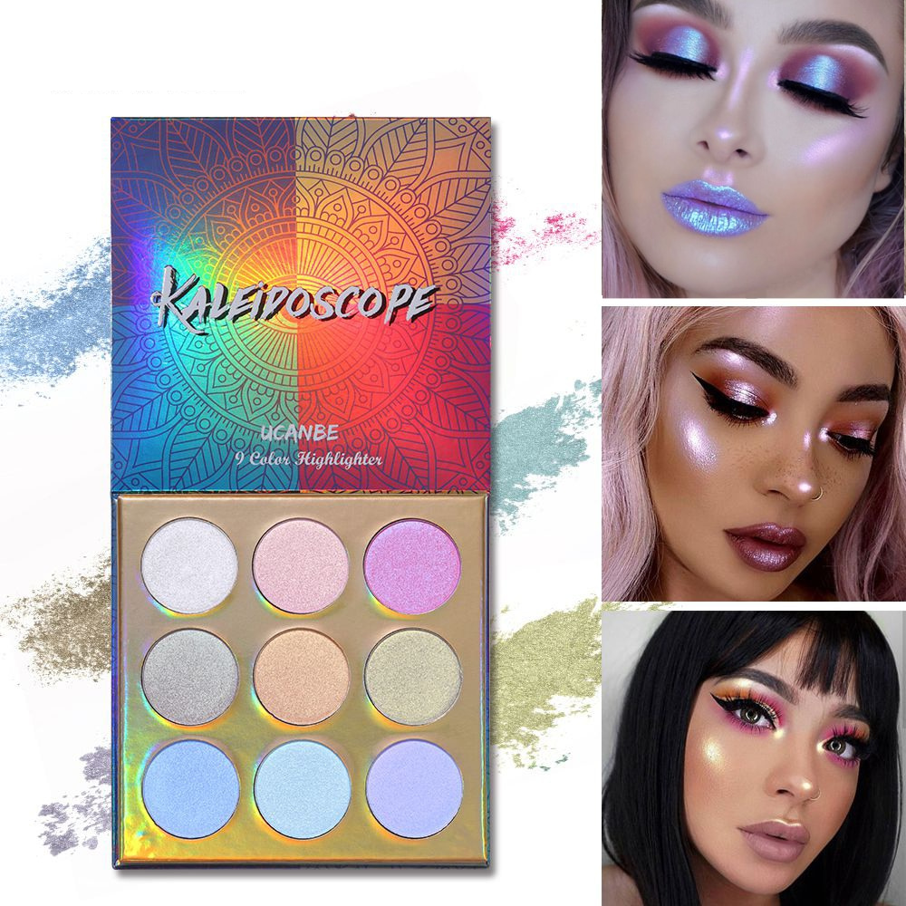 KALEiDOSCOPE- Eyeshadow Highlighter Palette 9 Colors