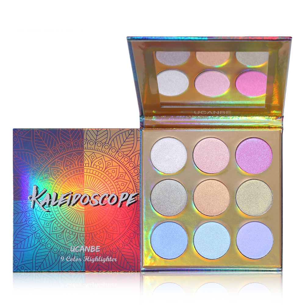 KALEiDOSCOPE- Eyeshadow Highlighter Palette 9 Colors