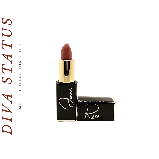 Jenna Rose Matte Lipstick- Diva Status (1Pc)