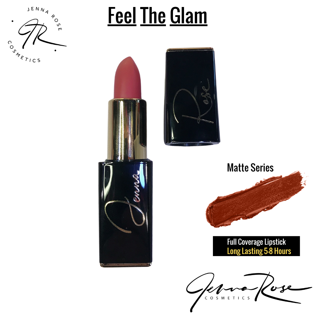 Jenna Rose Matte Lipstick- Feel The Glam (1Pc)