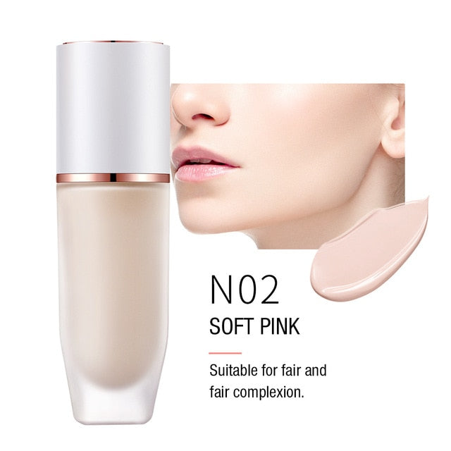 Liquid Foundation Makeup- 4 Colors (1Pc)