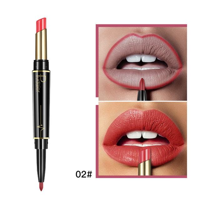 Matte Lipstick Pen With Lipliner