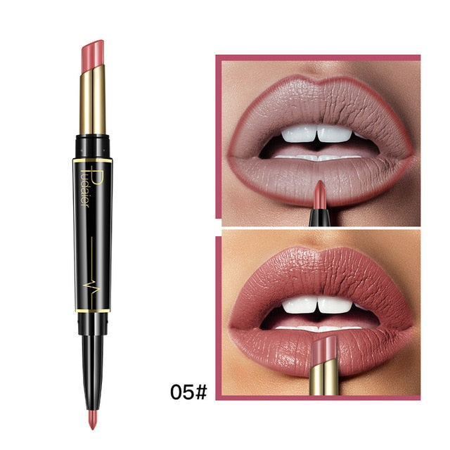 Matte Lipstick Pen With Lipliner