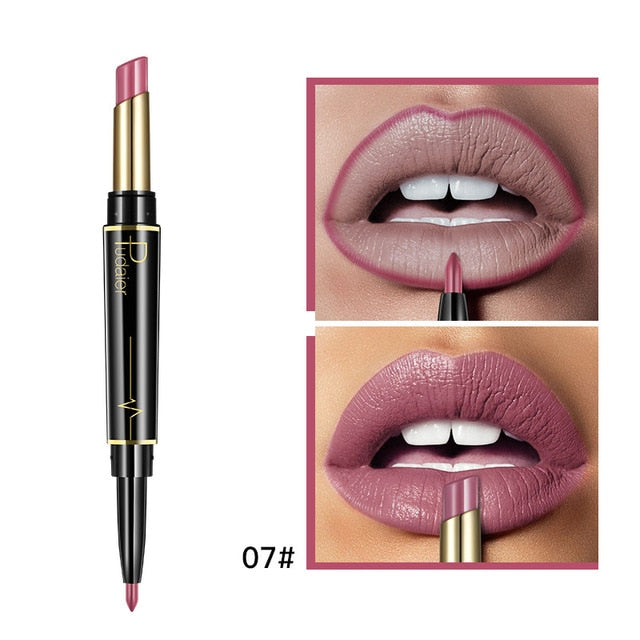 Matte Lipstick Pen With Lipliner