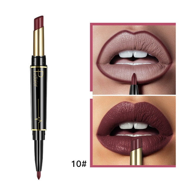 Matte Lipstick Pen With Lipliner