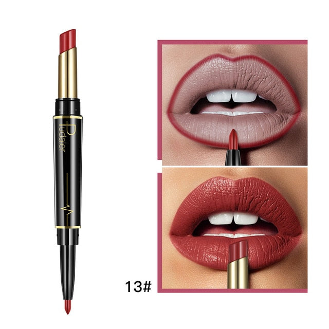 Matte Lipstick Pen With Lipliner