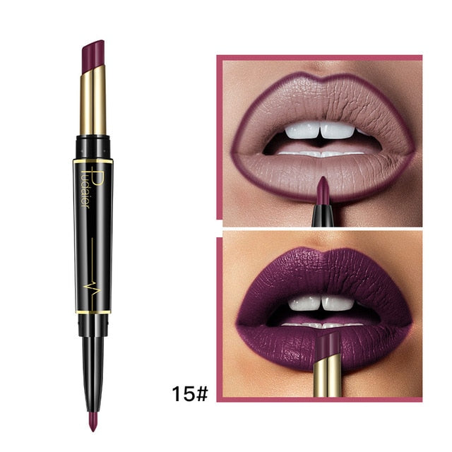 Matte Lipstick Pen With Lipliner