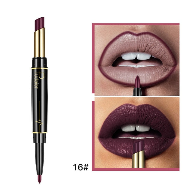 Matte Lipstick Pen With Lipliner